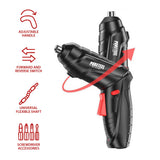 Home Project Power & Tool Set: Rechargeable Electric Screwdriver, 9-Piece Handy Solutions Tool Set & 11-in-1 Multifunction Tool
