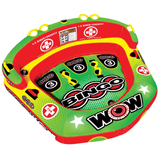 WOW Watersports Bingo 1-3 Person Cockpit Ski Tube w Foam Handles
