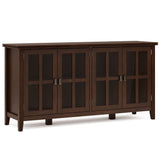 Artisan - Handcrafted Wide 4 Door Storage Cabinet by Couch.com