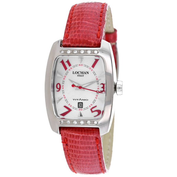 Locman Women's Classic White Dial Watch - 483F0MWF by Balec Group