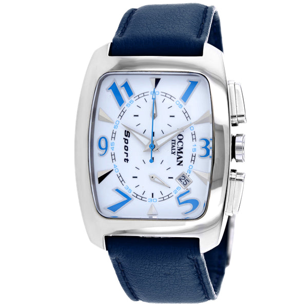 Locman Men's Classic White Dial Watch - 484WHNBL by Balec Group
