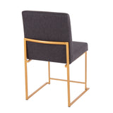 Fuji - Contemporary Stylish Frame, High Back Dining Chair (Set of 2) by Couch.com