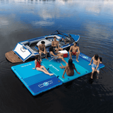 WOW Watersports 10'x8'x6" Drop Stitch Vacation Station Dock w Handles