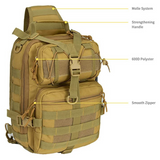 JupiterGear Tactical Military Sling Backpack 15L Shoulder Bag Molle Outdoor Daypack Backpack with Adjustable Strap