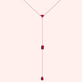 Elixir Necklace - Ruby Red by TopFoxx