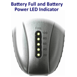 Optimus Cordless Rechargeable LED Shaver with Pop-Up Trimmer
