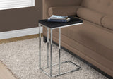 Accent Table, C - Shaped, Tempered Glass, Stylish Design Contemporary & Modern by Couch.com