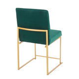 Fuji - Contemporary Stylish Frame, High Back Dining Chair (Set of 2) by Couch.com