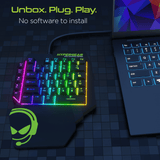 HyperGear KeyVictory One-Handed Gaming Keypad