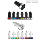 Dual Port USB Car Adapter for Your Smart Phone & Tablet(2.1 Amps) APPLE CERTIFIED