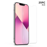 Naztech IntelliShield HD Tempered Glass 25pc Set for the iPhone 13 Mini