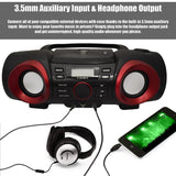 Naxa MP3 & CD Boombox with Bluetooth (NPB-267)