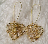 Wrapped in Harmony and Simplicity Dangle Earrings