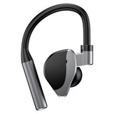 Unilateral Wireless Earpiece Rechargeable Wireless in-Ear Headset with Hook for Car Driving Phone Call Office
