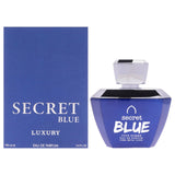 Khalis Secret Blue Luxury Collection By Khalis Eau De Parfum Spray 3.4 Oz For Men