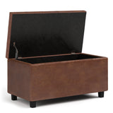 Cosmopolitan - Upholstered Storage Ottoman by Couch.com