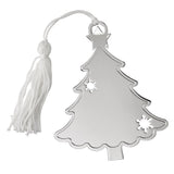 Holiday Tree Shaped Ornament With Snowflake Cutouts by Creative Gifts