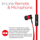 HyperGear Low Ryder Earphones w Mic 3.5mm