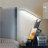 Illuminati 6 IN 1 Multifunctional Folding Desk Lamp And Wireless Charger by VistaShops