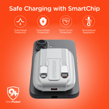 HyperGear Mag Grip Go 5000mAh Wireless Power Bank