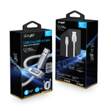 Xyst Charge and Sync USB to USB-C Braided Cable 10Ft
