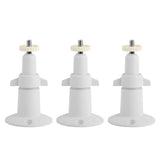 3 Packs Security Camera Wall Mount for Arlo 360°Adjustable Camera Holder Garden Patio Screw Mount Universal Fit for 1/4" Imperial Standard Screw Inter