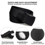 XGear Tactical Adjustable Nylon Belt with Plastic Buckle