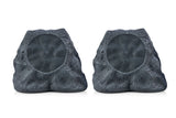 SoundPro 1-Pair Bluetooth Multi-Link Solar Rechargeable Wireless Rock Speakers
