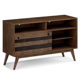Clarkson - TV Stand - Rustic Natural Aged Brown by Couch.com