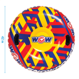 WOW Watersports SnowDozer Snow Tube for Sitting or Lying Positions
