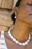 Baroque Coin Pearl Necklace by Urth and Sea