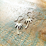 Palm Tree Charm Earrings by Jennifer Cervelli Jewelry