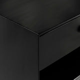 Mid-Century Modern Single Drawer Solid Wood Nightstand by Couch.com