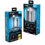 Xyst Charge and Sync USB to USB-C Flat Cable 4Ft
