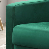 Hale - Velvet Accent Armchair With Tufting by Couch.com