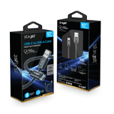 Xyst Charge and Sync USB to USB-C Braided Cable 10Ft