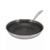 Better Chef 12-Inch 3-Ply Stainless Steel Nonstick Fry Pan with Rolled Edge