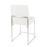 Fuji - Contemporary Modern Elegance High Back Dining Chair (Set of 2) by Couch.com