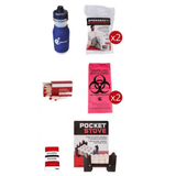 WSK 3-Day Food Storage Emergency Survival Kit with Rolling Bag