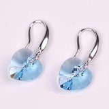 See Through My Heart the Crystal Clear Elements Earrings