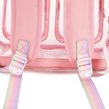 Contixo Clear Backpack - Trendy PVC Transparent Bookbag for Girls by Contixo