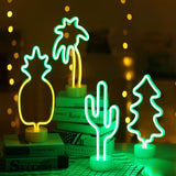 Tropical Nights Neon Deco Lights With Remote Control by VistaShops