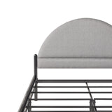 Bed Modern Upholstered Curved Headboard by Couch.com