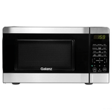 Galanz 0.9 Cu. Ft. 900 Watt Countertop Microwave Oven with Stainless Accents