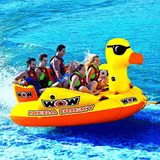 WOW Watersports Mega Ducky 5P Towable with Extra High Backrest