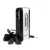 Emerson Portable AMFM Radio with Earbuds and Wide Frequency Range of Stations