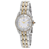 ESQ Women's Two-Tone Silver & Gold Silver Dial Watch - 7100599 by Balec Group