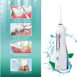 Complete Oral Care Bundle – UV Sonic Toothbrush W 12 Brush Heads, Ultrasonic UV-C Cleaner Pod & Rechargeable Water Flosser