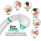 9-Speed Massage Gun & Portable Handheld Massager Bundle