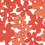 iDesign Blumz Floral Red Flexible Plastic Large Sink Protector Mat 12.5in x 16in